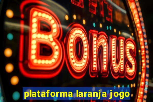 plataforma laranja jogo